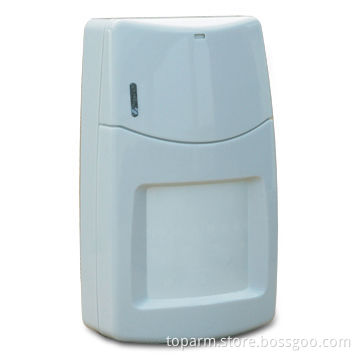 Home Security Dual Technology Detector with 11 x 11m Detecting Range and 14mA Power Consumption
